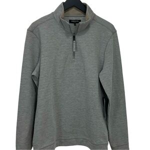Kenneth Cole Men's Zip-Up Gray Sweater Size M NWT